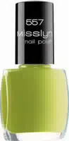 Misslyn Nail Polish 557 Lemon Green