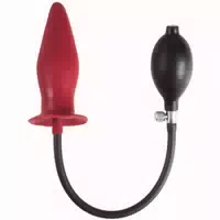 Mister B Aufblasbarer Analplug Rot 10,5 Cm