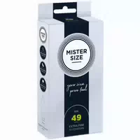 Mister Size «49» Elegant & Feinfühlig Maßkondome 3 Kondome 3 st