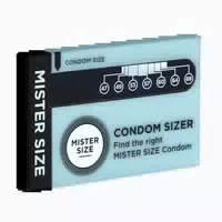 «condom Sizer», Englische Edition, Optimale Kondomgröße 1 Stück 1 St