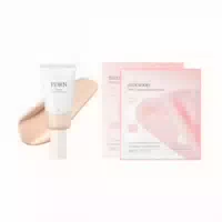 Mixsoon Pdrn Collagen Tinted Moisturizer #21 Soft Hydrogel Mask 5pcs Set