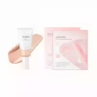 Mixsoon Pdrn Collagen Tinted Moisturizer #23 Aura Hydrogel Mask 5pcs Set