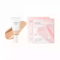 Mixsoon Pdrn Collagen Tinted Moisturizer #27 Unseen Hydrogel Mask 5pcs Set