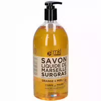 Mkl Savon De Marseille Liquide 1l Orange & Honig