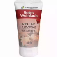 Alpencosmed Rotes Weinlaub Bein Und Fußcreme