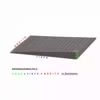Mobilex Vollgummirampe ohne Klebstoff