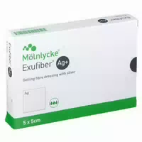 Exufiber Ag 5 X 5 Cm