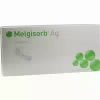 Melgisorb Plus Alginat Verband 10x10 cm Steril