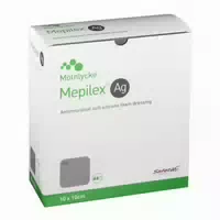Mepilex Ag Schaumverband 10 X 10 Cm 10 St