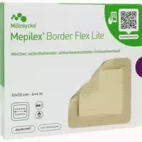 Mepilex Border Flex Lite 7,5 X 7,5 cm 5 st Verband