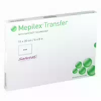 Mepilex Transfer Verbände 15 X 20 Cm Steril