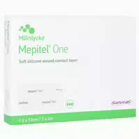 Mepitel One Silikon Netzverband 7,5 X 10 Cm 10 St