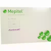 Mepitel Silikon Netzverband 8x10 Cm Steril 5 St Verband