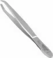 Mörser Pinzette Inox Rostfrei Gebogen 421e 1 st