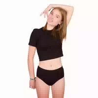 Moi Et Marie Teen Marie Comfy Slip Schwarz