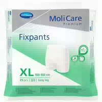 Molicare Fixpants Long Leg Gr Xl, für einen Sicheren Sitz von Anatomisch Geformten Inkontinenzeinlagen und Inkontinenzvorlagen