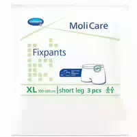 Molicare Fixpants Short Leg Größe Xl 3 St
