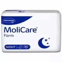 Molicare Form Night Inkontinenzvorlagen: Zuverlässiger Schutz In Der Nacht Bei Mittlerer Bis Schwerer Inkontinenz