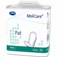 Molicare Pad 3 Tropfen: Anatomische Einlagen für Leichte Bis Mittlerer Blasenschwäche