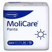 Molicare Pants Day Inkontinenzhosen: Diskreter Schutz Am Tag Bei Mittlerer Inkontinenz, Gr M 80 120cm Hüftumfang