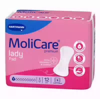 Molicare Premium Lady Pad 1 Tropfen 12 St