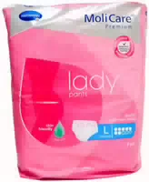 Molicare Premium Lady Pants Gr L, Speziell für Frauen Entwickelte Pants Lassen Beim Tragen Alle Bewegungsfreiheit die Sie Braucht