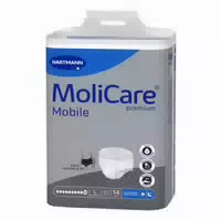Molicare Premium Mobile 10 Tropfen Größe L 14 St Beutel