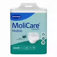 Molicare Premium Mobile 5 Tropfen Größe L 14 St Beutel