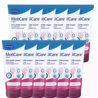 Molicare Skin Zinkoxid Creme 200ml: Reizlindernd, Schutz für durch Inkontinenz Beanspruchte Haut