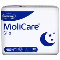 Molicare Slip Night Erwachsenenwindeln: Zuverlässiger Schutz in der Nacht bei Starker Inkontinenz, Gr m 80 120cm Hüftumfang