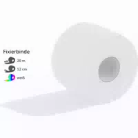 Mollelast Haft Binden Latexfrei 12 Cmx20 m Weiß 1 st Binden
