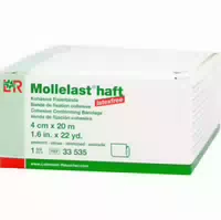 Mollelast Haft Binden Latexfrei 4 Cmx20 M Weiß