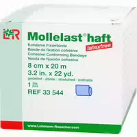 Mollelast Haft Binden Latexfrei 8 Cmx20 M Blau