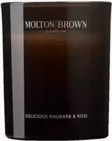 Molton Brown Delicious Rhubarb & Rose Single Wick Candle 190 G