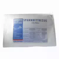 Molton Spannbettbezug 90x200cm mit Folie