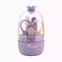 Momini Sunny Yellow Baby Nagelpflege Set 1 st