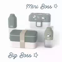 Set Lunchboxen Eltern Kind Rosa
