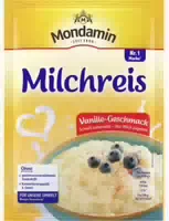 Mondamin Milchreis Vanille Geschmack
