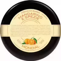 Mondial Luxury Shaving Cream Plexi Bowl 150 ml Mandarino E Spezie