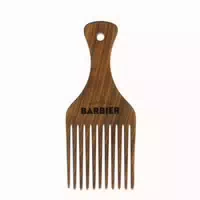 Monsieur Barbier Afro Styling Kamm für Bart und Haare aus Sandelholz