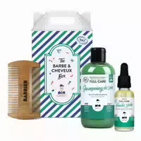 Monsieur Barbier Bart & Haarpflege Set The Barbe & Cheveux Box Routine Set