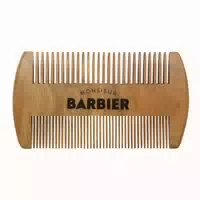 Monsieur Barbier Doppelseitiger Bartkamm Aus Sandelholz