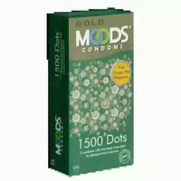 «1500 Dots» 12 Stück, 53 Mm, 1500 Noppen, Silikonöl 12 Kondome 12 st
