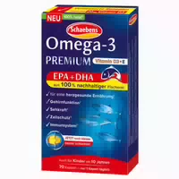 Schaebens Omega 3 Premium Vit D 70er 70 St