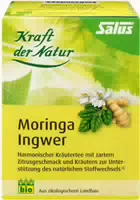 Moringa Ingwer Kräutertee Kraft der Natur Salus 15