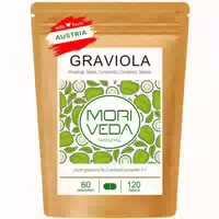 Moriveda Graviola Tabletten – 4:1 Fruchtextrakt, Vitamine & Antioxidantien, Vegan