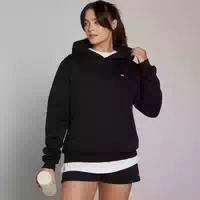 Mp Damen Basics Kapuzenpulli In Klassischer Passform – Schwarz Xxs