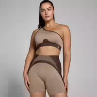 Mp Damen Contrast Rib Nahtloser Sport Bh – Kaschmir Espresso Xl