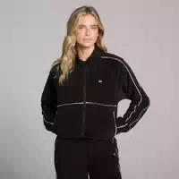 Mp Damen Lifestyle Frottee Trainingsjacke – Schwarz Xl