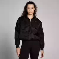Mp Damen Lifestyle Nylon Bomberjacke – Schwarz Xl